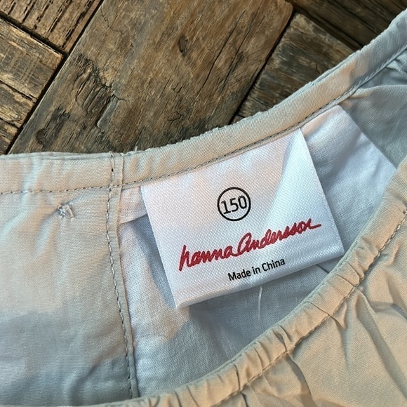 Hanna Andersson Floral Cotton Dress NWT - Picture 4 of 10